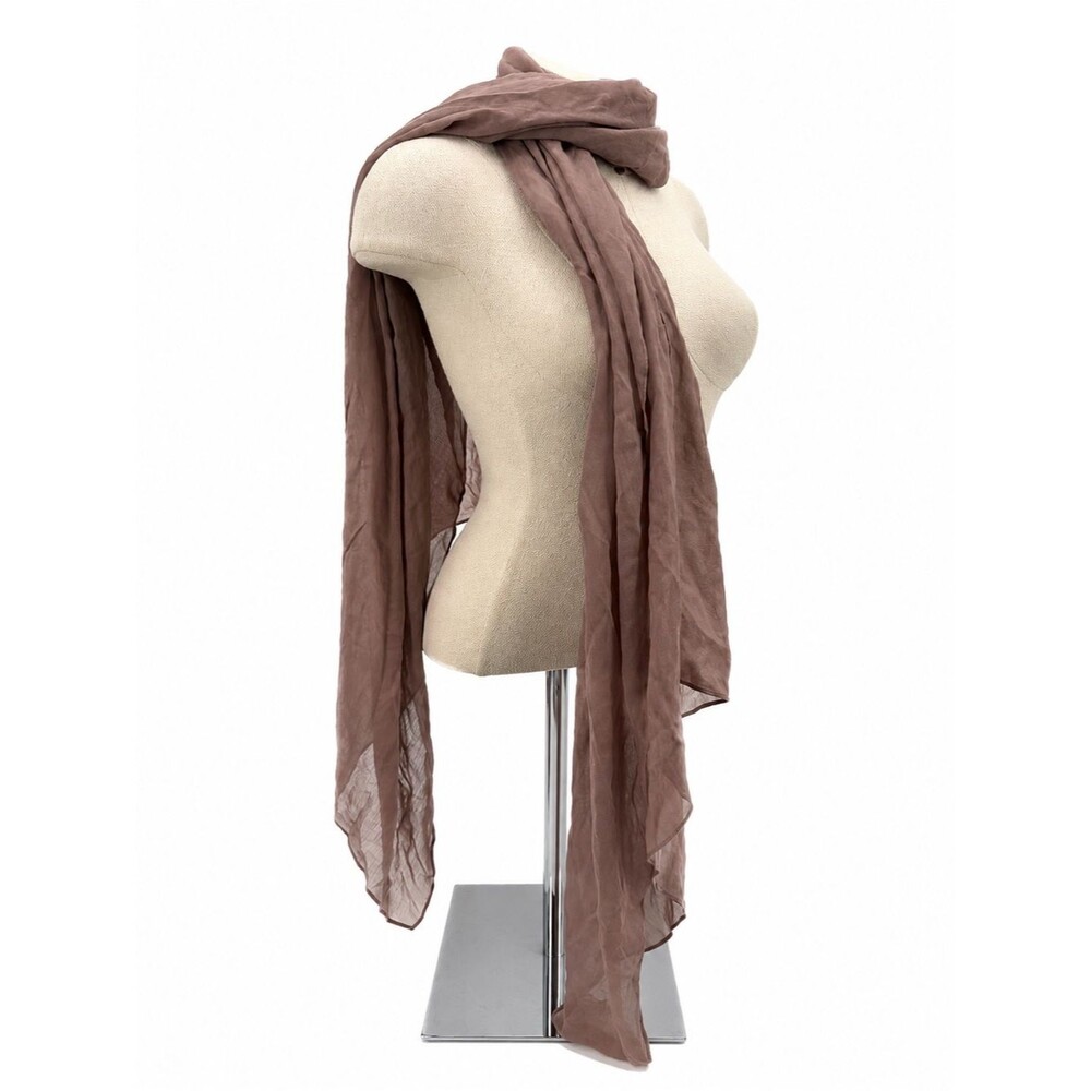 Unbranded Dusty Rose Lightweight Scarf Accessory Wrap Shawl
